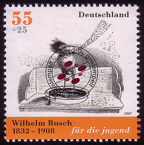 2607 Jugend Wilhelm Busch 55+25 C O