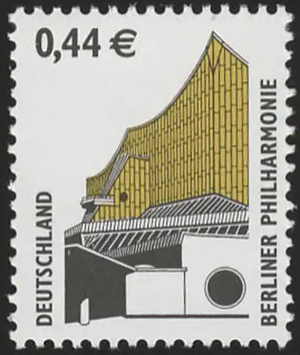 2298 SWK Euro 0,44 Nr. ohne Punkt EZM + ungerade Nr. **