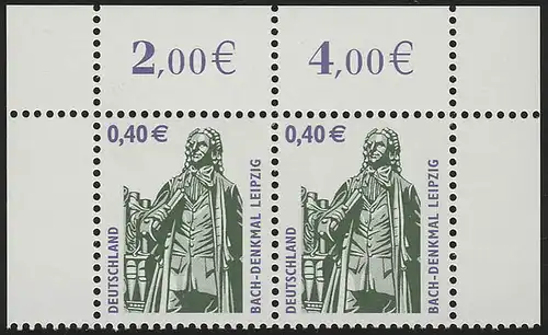 2375 SWK 0,40 Euro Paar OR ** postfrisch