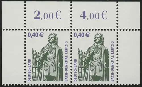 2375 SWK 0,40 Euro Paar OR ** postfrisch