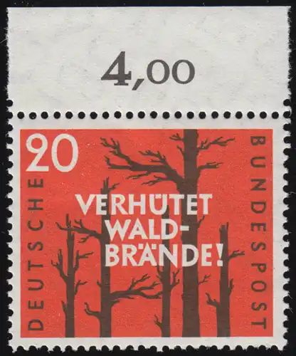 283 Waldbrandverhütung ** Oberrand 1 Zähnungsloch