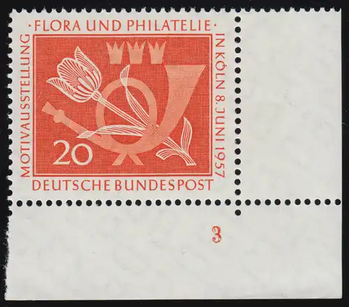 254 Flora und Philatelie ** FN3