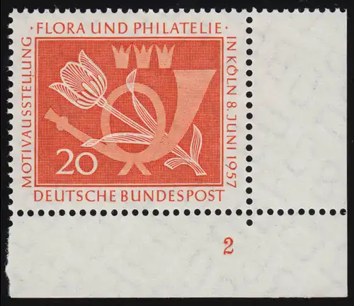 254 Flora und Philatelie ** FN2