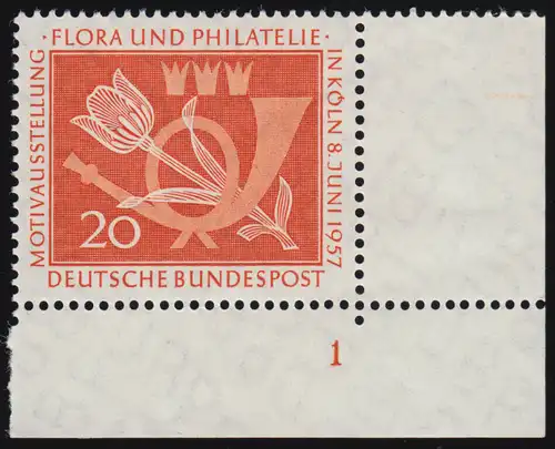 254 Flora und Philatelie ** FN1