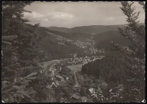 Landpost Oberhain-Mankenbach über Rudolstadt 24.9.59 auf AK Sitzendorf/Thür.