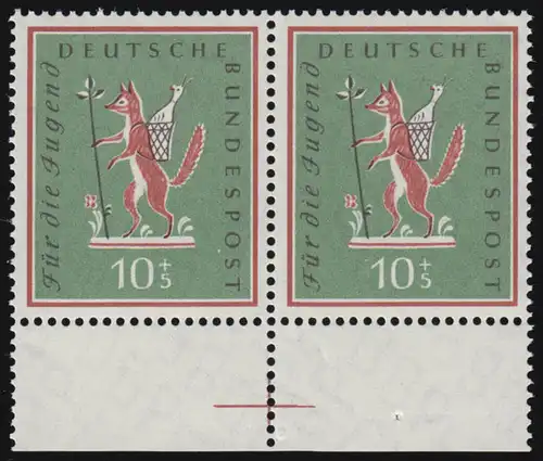 286 Jugend Volkslieder 10 ** Passerkreuz, Paar unten