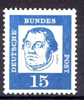 351y Bed. Deutsche y 15 Pf 1000er-Rolle, Einzelmarke + Nr. **
