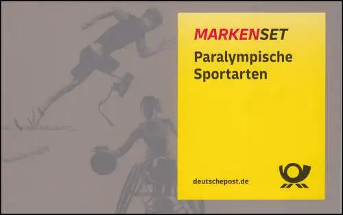 126 MH Sporthilfe - Paraolympische Sportarten, postfrisch ** / MNH