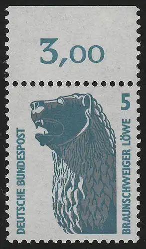 1448u SWK 5 Pf Oberrand ** postfrisch