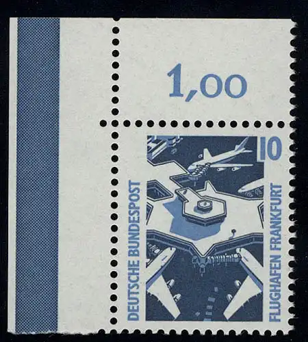 1347 SWK 10 Pf Ecke ol ** postfrisch