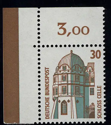 1339 SWK 30 Pf Ecke ol ** postfrisch