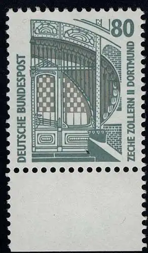 1342 SWK 80 Pf Unterrand ** postfrisch