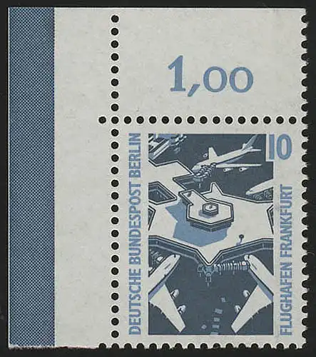 798 SWK 10 Pf Ecke ol ** postfrisch