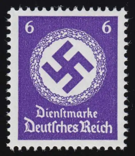 169a Behördendienst 6 Pf., ohne Wz., **