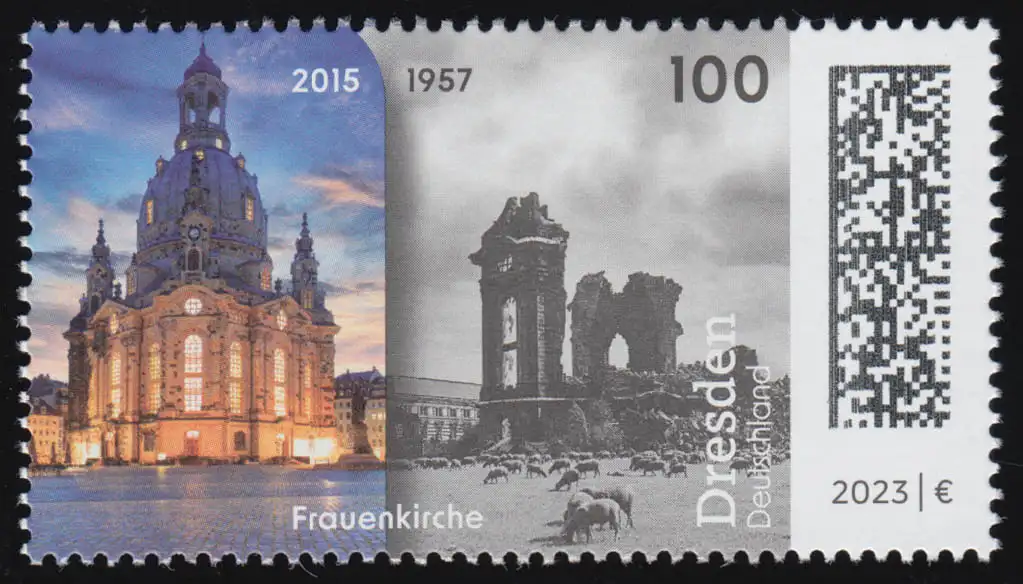 3785 Zeitreise Deutschland: Dresden, postfrisch ** / MNH