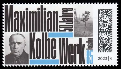 3791 50 Jahre Maximilian-Kolbe-Werk, postfrisch ** / MNH