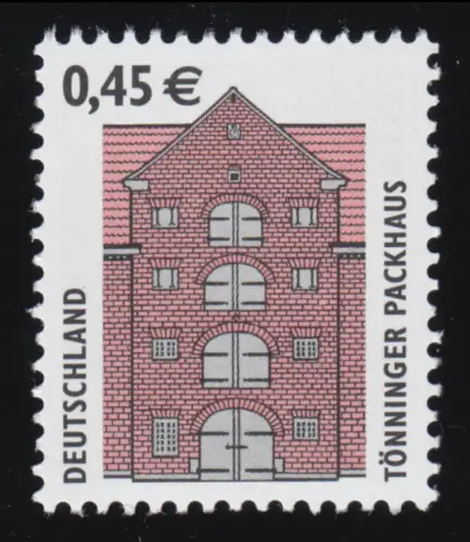 2299II SWK Euro 0,45 SAD Typ IIIc (rechts ohne) Marke postfrisch **