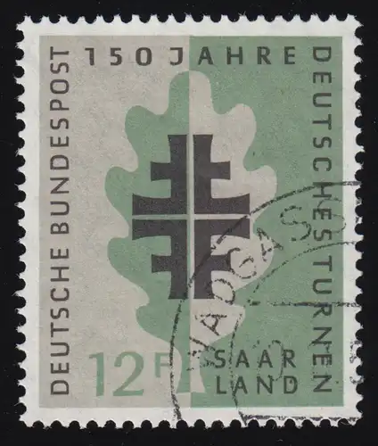 Saarland 437 Deutsche Turnbewegung 1958, O