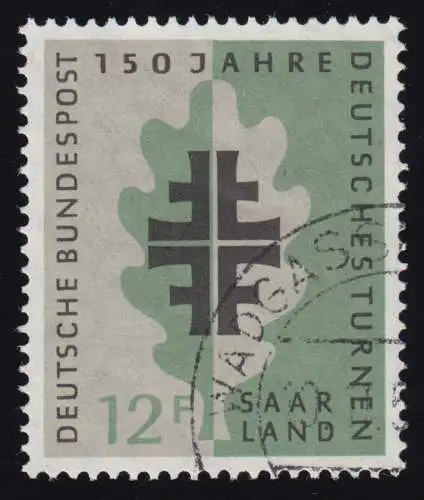 Saarland 437 Deutsche Turnbewegung 1958, O