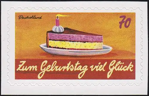 3244 Schreibanlässe: Zum Geburtstag viel Glück, selbstklebend aus FB 58 **