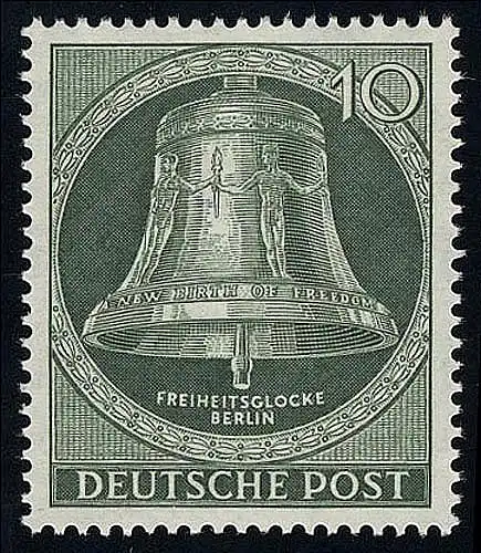 102 Glocke III Klöppel Mitte 10 Pf **