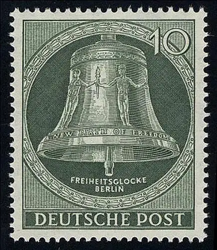 102 Glocke III Klöppel Mitte 10 Pf **