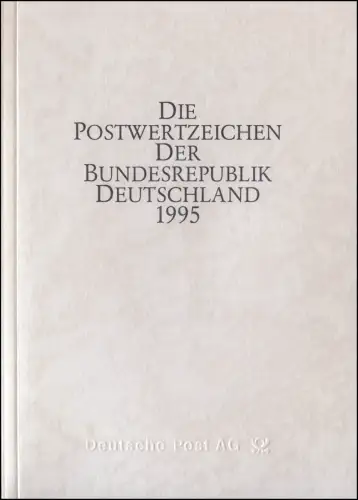 Ministerjahrbuch Bund 1995 - silber, Marken und Blockausgaben postfrisch ** 