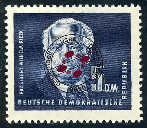 255 Wilhelm Pieck 5 DM O
