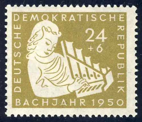 257 Johann Sebastian Bach 24+6 Pf, postfrisch **