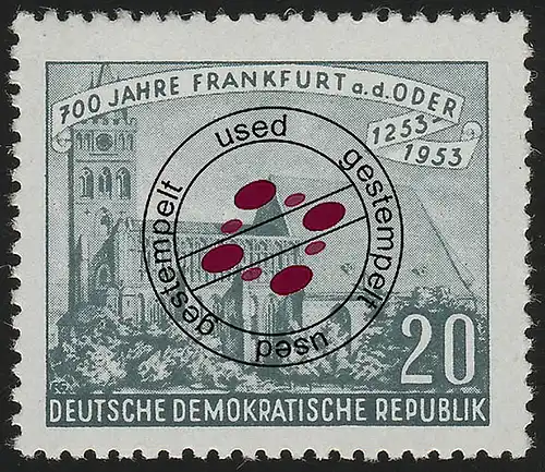 359 Frankfurt/Oder 20 Pf O