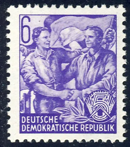 364 Fünfjahrplan 6 Pf, postfrisch **