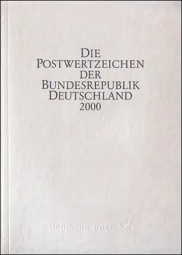 Ministerjahrbuch 2000 silber Deutsche Post AG, Dr. Zumwinkel