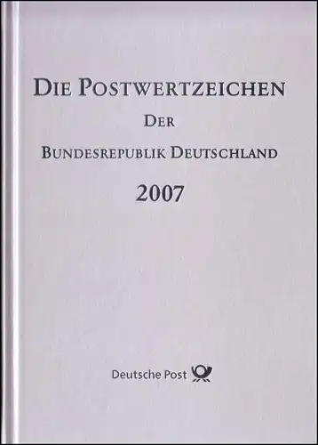 Ministerjahrbuch 2007 silber Deutsche Post AG, Dr. Zumwinkel