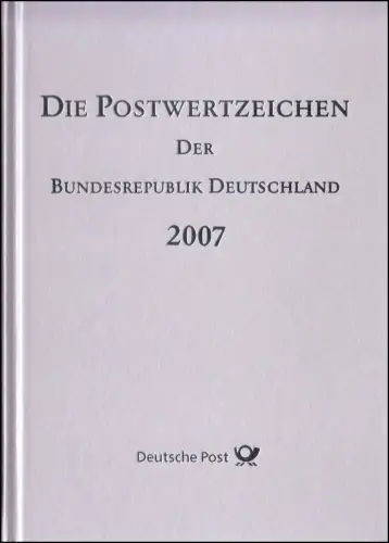 Ministerjahrbuch 2007 silber Deutsche Post AG, Dr. Zumwinkel