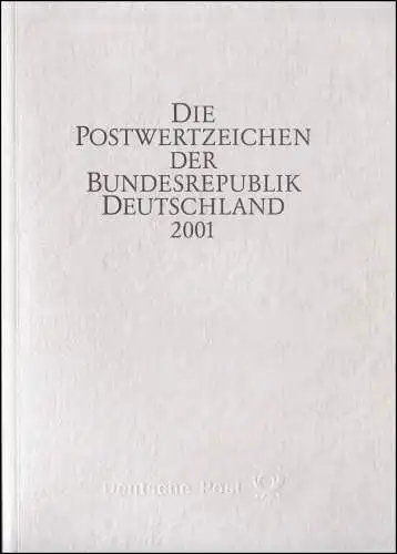 Ministerjahrbuch 2001 silber Deutsche Post AG, Dr. Zumwinkel - NOMINALE 54 Euro!