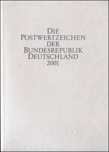 Ministerjahrbuch 2001 silber Deutsche Post AG, Dr. Zumwinkel - NOMINALE 54 Euro!