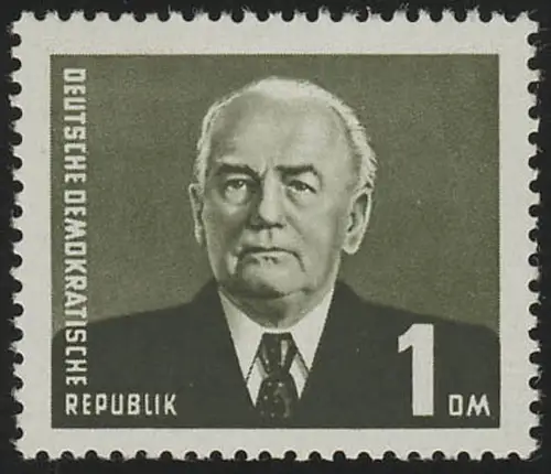 342ba II XI Wilhelm Pieck 1 DM Wz.2 XI, postfrisch **
