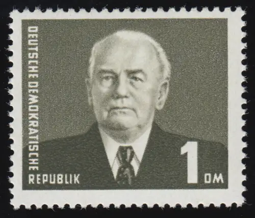 342ba II XI Wilhelm Pieck 1 DM Wz.2 XI, postfrisch **