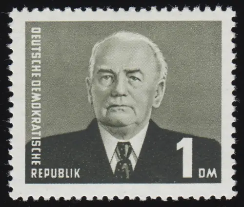 342bb II XII Wilhelm Pieck 1 DM Wz.2 XII, postfrisch **
