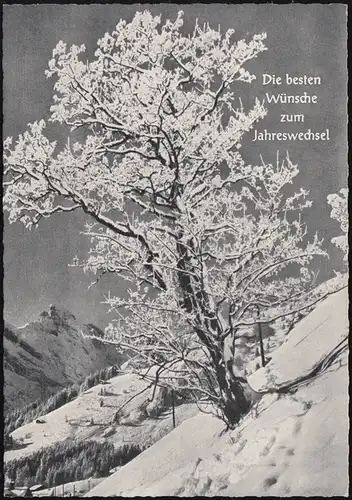 Landpost Ansichtskarte Winterstimmung, Oberbrombach über Idar-Oberstein 29.12.51
