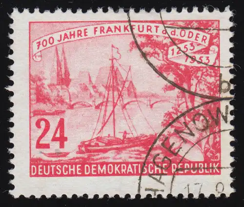 360 XII Frankfurt/Oder 24 Pf Wz.2 XII O