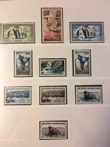 Antarktis französisch - Sammlung von 1-437, postfrisch / MNH **