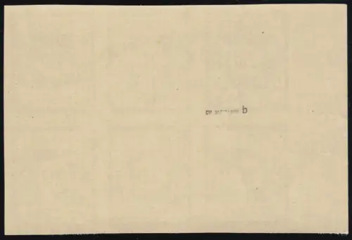 SBZ 48Ab Ziffer 20 Pf, Rand-6er-Block mit PLF VI (F.63), geprüft Dr. Jasch BPP