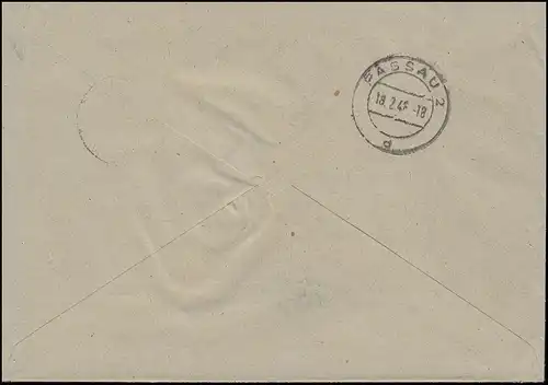 34aA AM-Post 80 Pf auf R-Exp-Bedarfs-Brief Ebstorf, FA Schlegel BPP