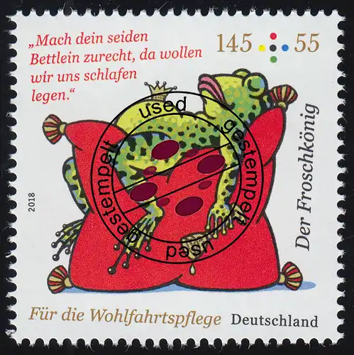 3359 Wofa Grimms Märchen - Der Froschkönig 145 Cent, O