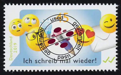 3458 Post: Emoji - Ich schreib mal wieder! O