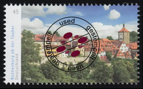 3454 Panorama Rothenburg ob der Tauber, links, O