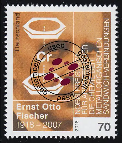 3420 Chemiker und Nobelpreisträger Ernst Otto Fischer, O