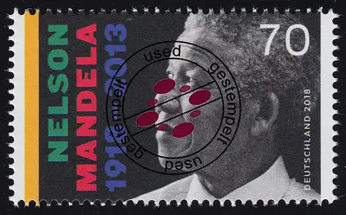 3404 Politiker und Friedensnobelpreis Nelson Mandela, O