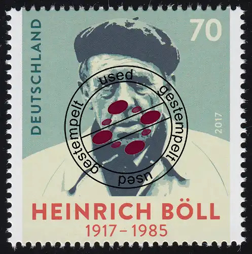 3350 Schriftsteller und Nobelpreisträger Heinrich Böll, O